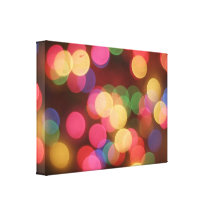 Lumières de scintillement 4 impressions sur toile