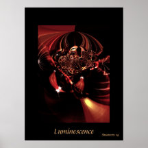 Luminescence d'affiche