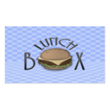 lunch doos visitekaartjes