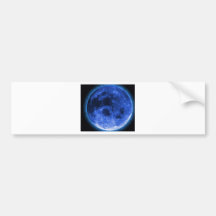 lune bleue adhésifs pour voiture