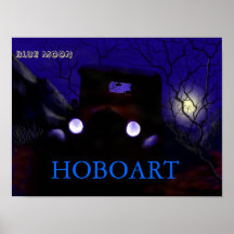 LUNE BLEUE POSTERS