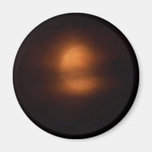 Lune d'éclipse de courrier magnets