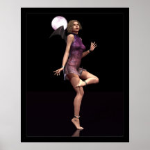 Lune gothique poster
