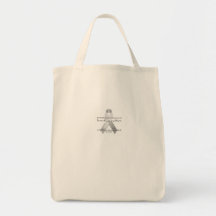 lungcancersupportgrocerytote sac en toile