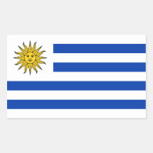 L'Uruguay/drapeau uruguayen Autocollants