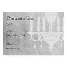 Lustre sur le papier gris plissé modèle de carte de visite
