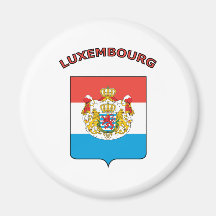 Luxemburg Koelkast Magneet