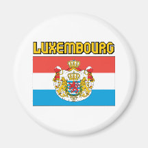 Luxemburg Koelkast Magneet