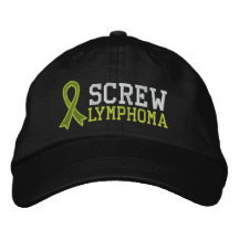 Lymphome de vis casquette brodée
