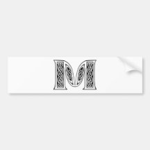 M BUMPERSTICKERS