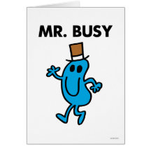 M. Busy Classic 2 Cartes De Vœux
