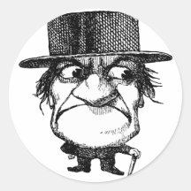 M. Grumpyhead Autocollants