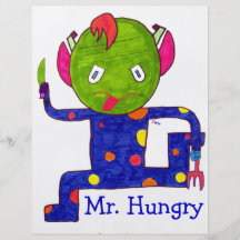 M. Hungry Fullcolor Folder