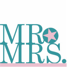 M. & Mevr. Star Cake Topper Fotobeeldjes