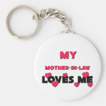Ma belle-mère m'aime porte-clefs