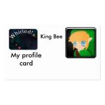 MA carte de profil Cartes De Visite Professionnelles
