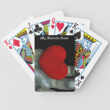 MA main préférée Cartes À Jouer