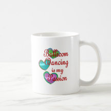 Ma passion de salle de bal tasse