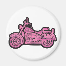 Ma première moto rose aimants