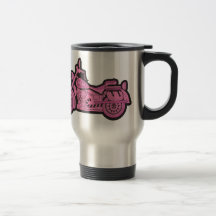 Ma première moto rose mugs