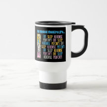 Ma tasse de voyage de la vie de théâtre musical