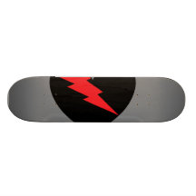 maak hart zwart skate deck