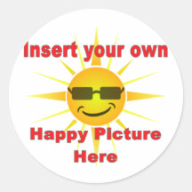 Maak uw eigen gelukkige Stickers van de School