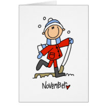 Maand van November kaarten