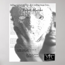 Mache de papier posters