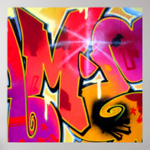 Mâche- orange affiches