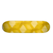 Macro photo du modèle de nid d'abeilles skateboard customisable