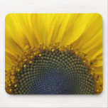 Macro tournesol tapis de souris