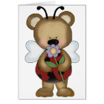 Madame Bug Baby Bear Carte De Vœux