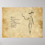 Madame dans le grand chapeau #2 posters