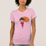 Madame de geisha de bande dessinée t-shirts