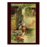 Madame Fair Valentine Postcard Carte Postale