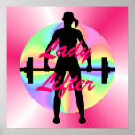 Madame Lifter Poster des femmes