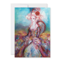 MADAME POMPADOUR, partie chique de costume d'or