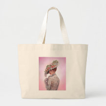 Madame victorienne effarouchée "Betty Lu " Sacs En Toile