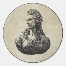 Mademoiselle Ronde Sticker