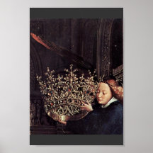 Madonna du chancelier Nicholas Rolin par Eyck janv Posters