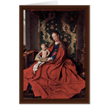 Madonna et lecture d'enfant par Eyck janv. Van (le Cartes