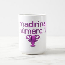Madrina Número 1 Tasse