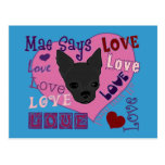 Mae dit l'amour ! Carte postale