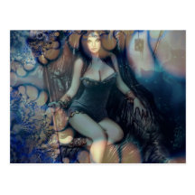 Magie noire cartes postales