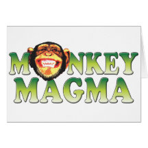 Magma de singe cartes