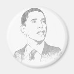 Magnet affligé de Barack Obama Aimant