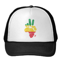 main de paix du Darfour Afrique Casquette De Camionneur