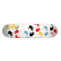 Mains Plateau De Skateboard