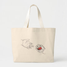 mains sac fourre-tout